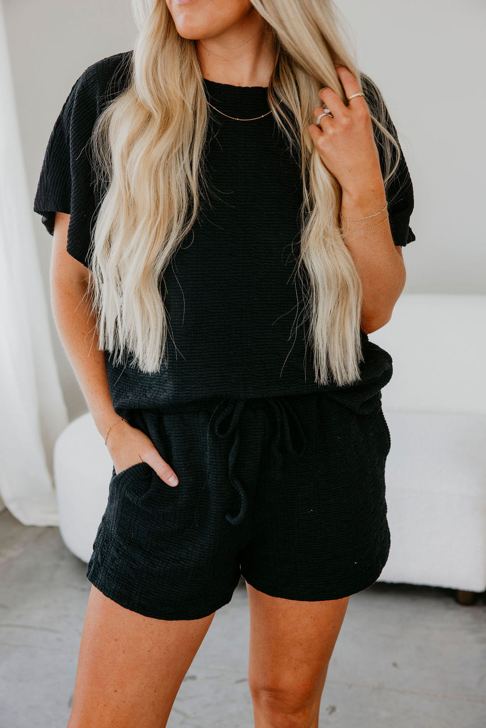 Beck Textured Short Set