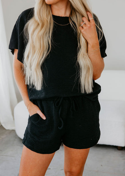 Beck Textured Short Set