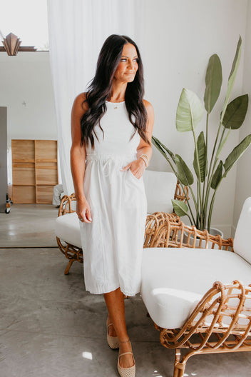 Audra Cargo Midi Dress