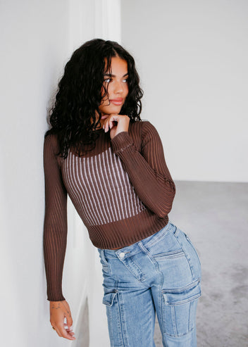 Klara Rib Knit Top