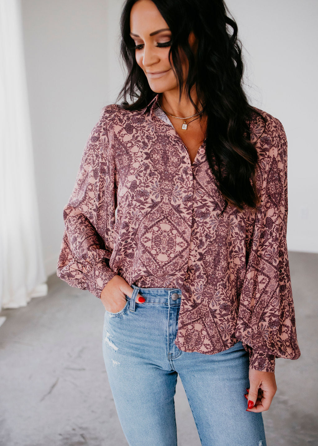 Ilana Printed Top