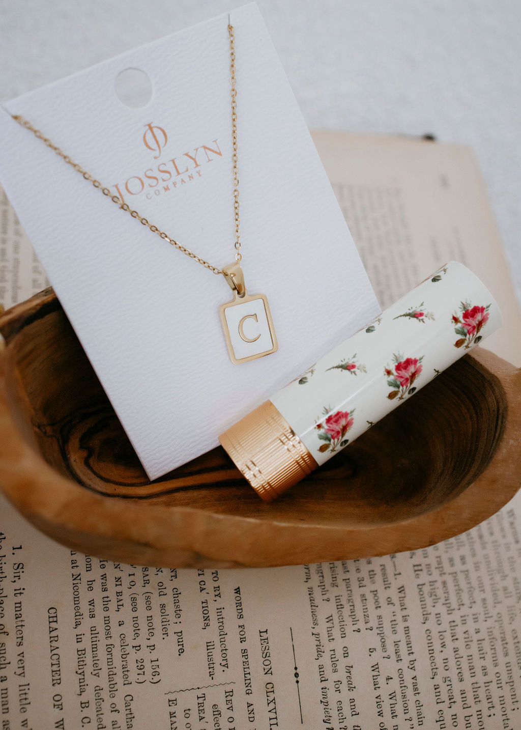 Initial Charm Necklace