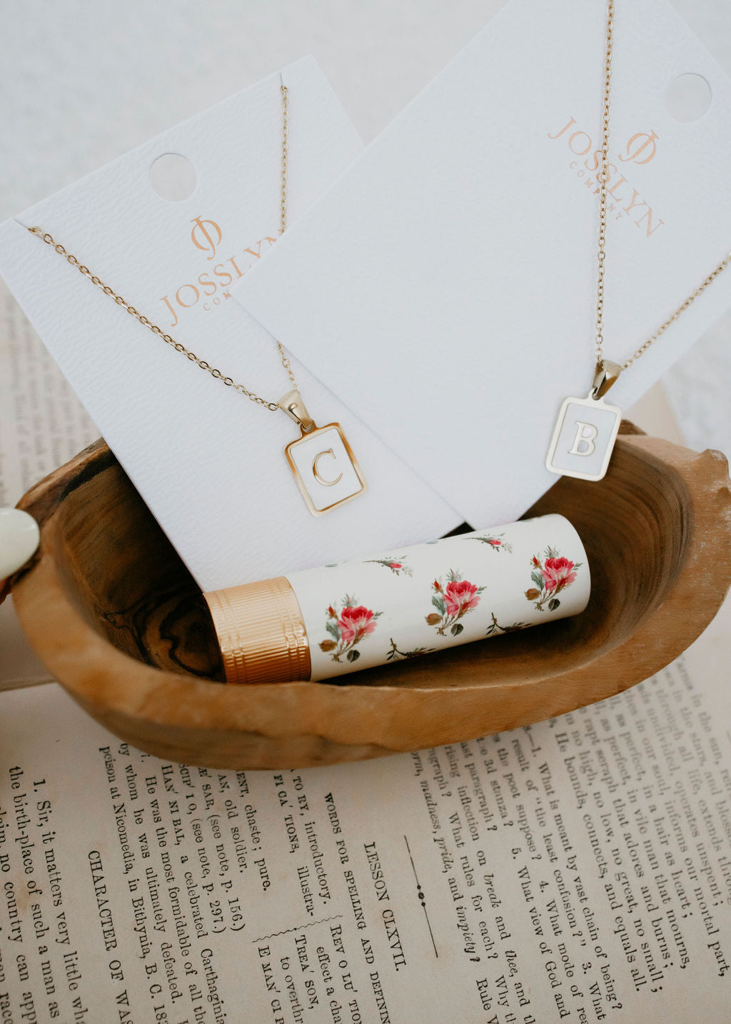 Initial Charm Necklace