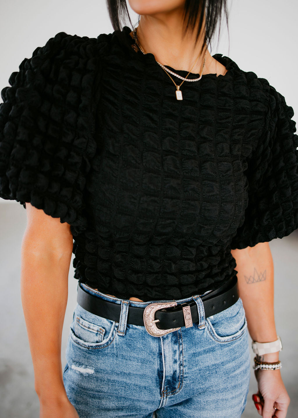 Kaia Textured Blouse