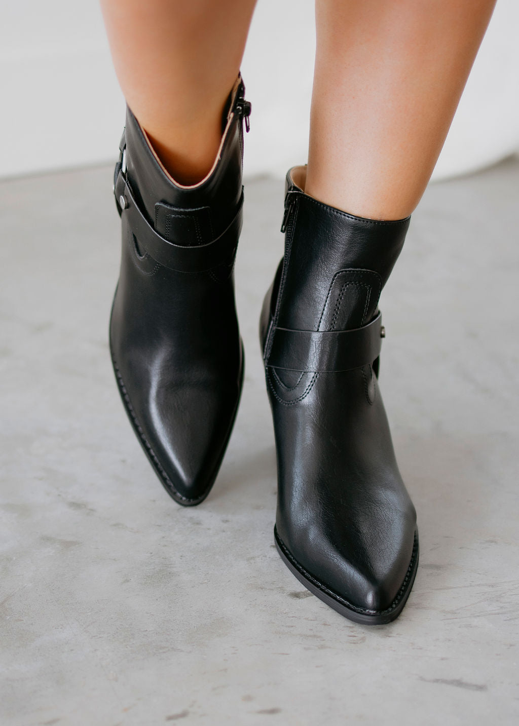 Jackson Pointed Toe Booties