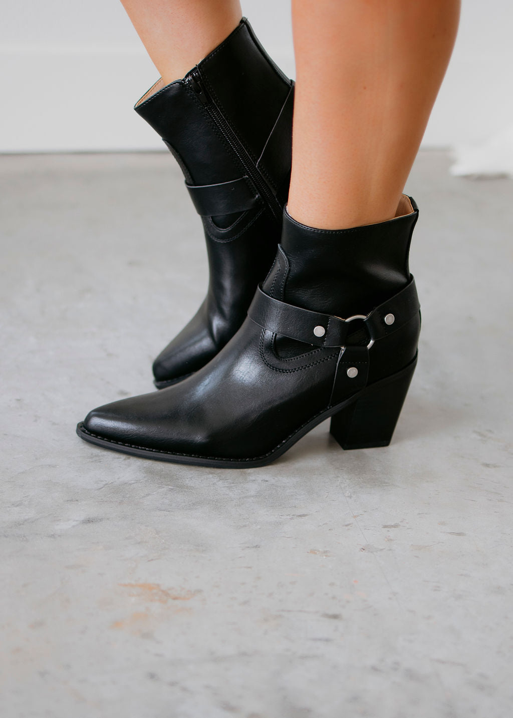 Jackson Pointed Toe Booties