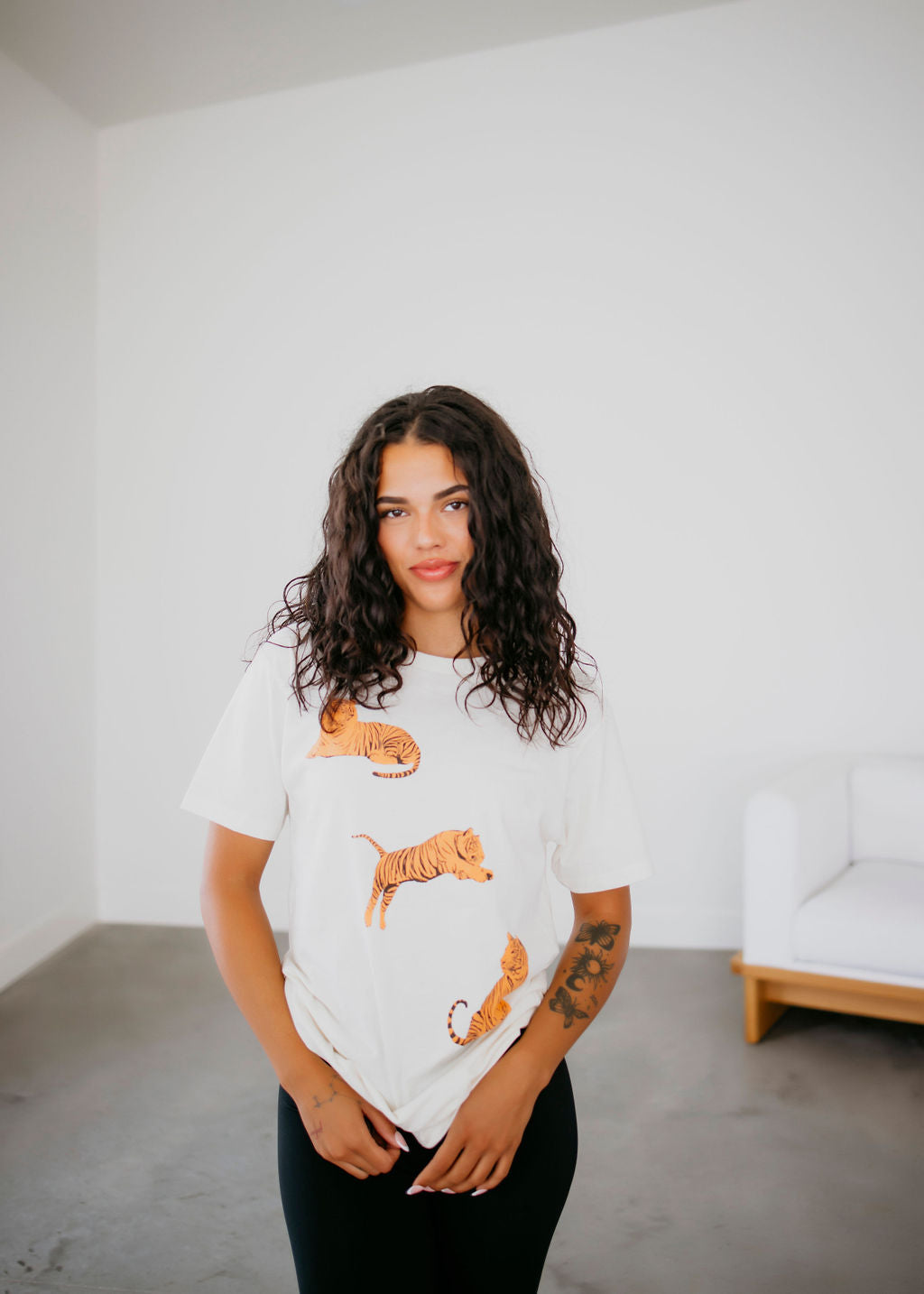 Tigers Boyfriend Graphic Tee