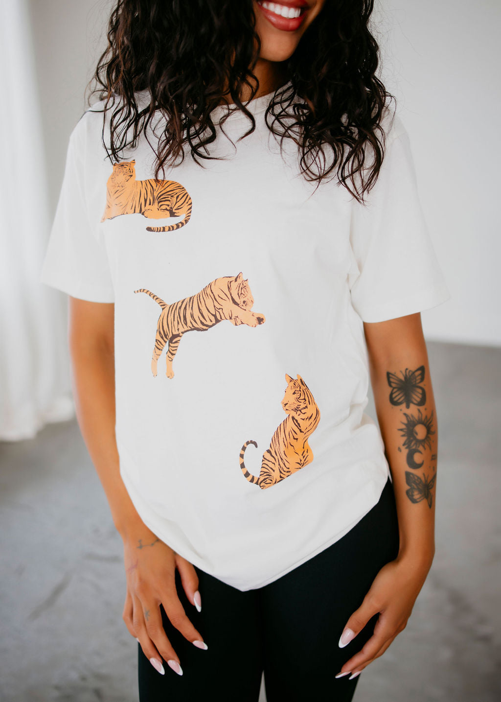 Tigers Boyfriend Graphic Tee