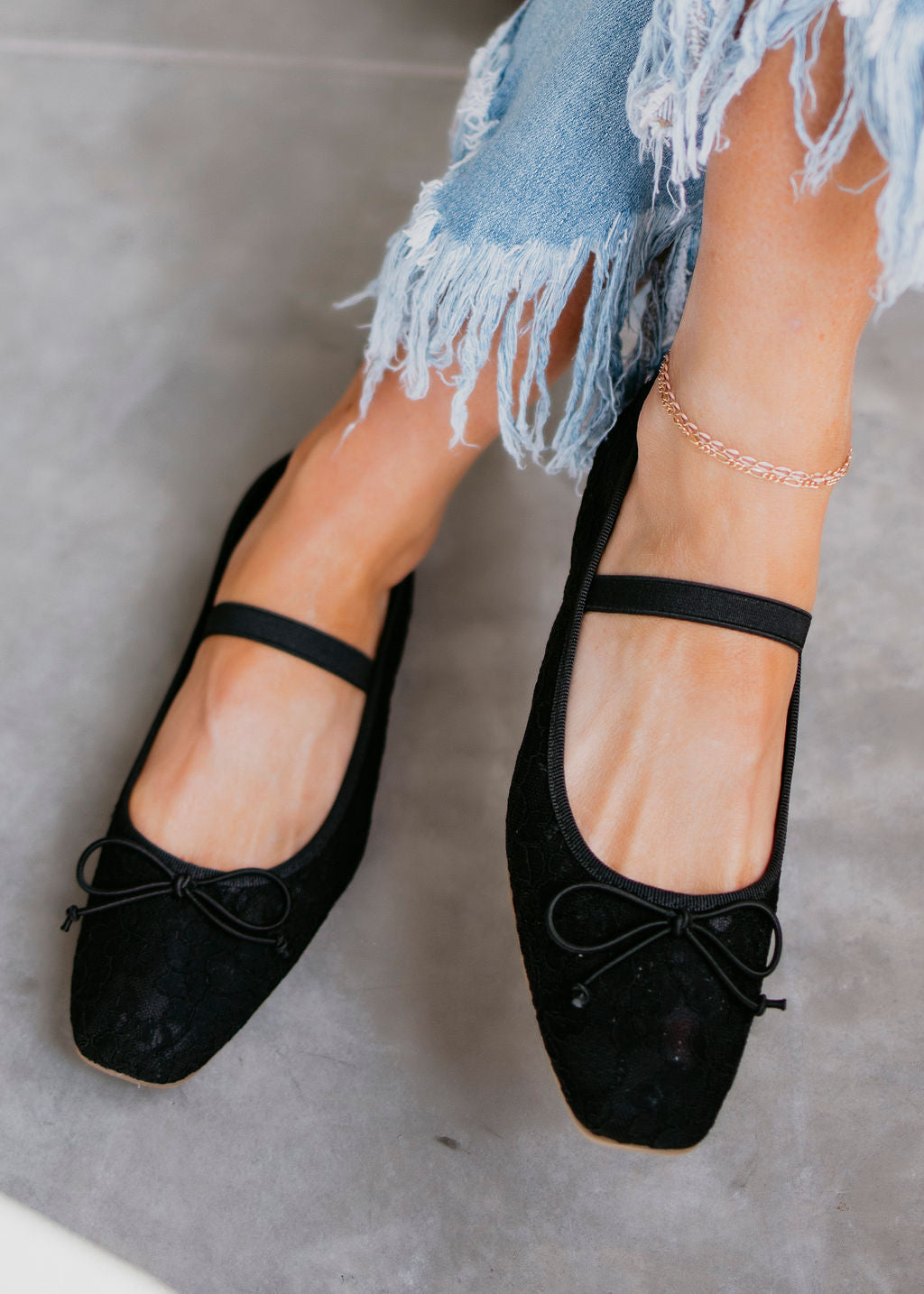 Bisbee Lace Ballet Flats