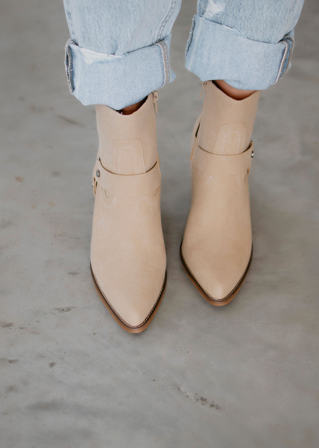 Jackson Pointed Toe Booties