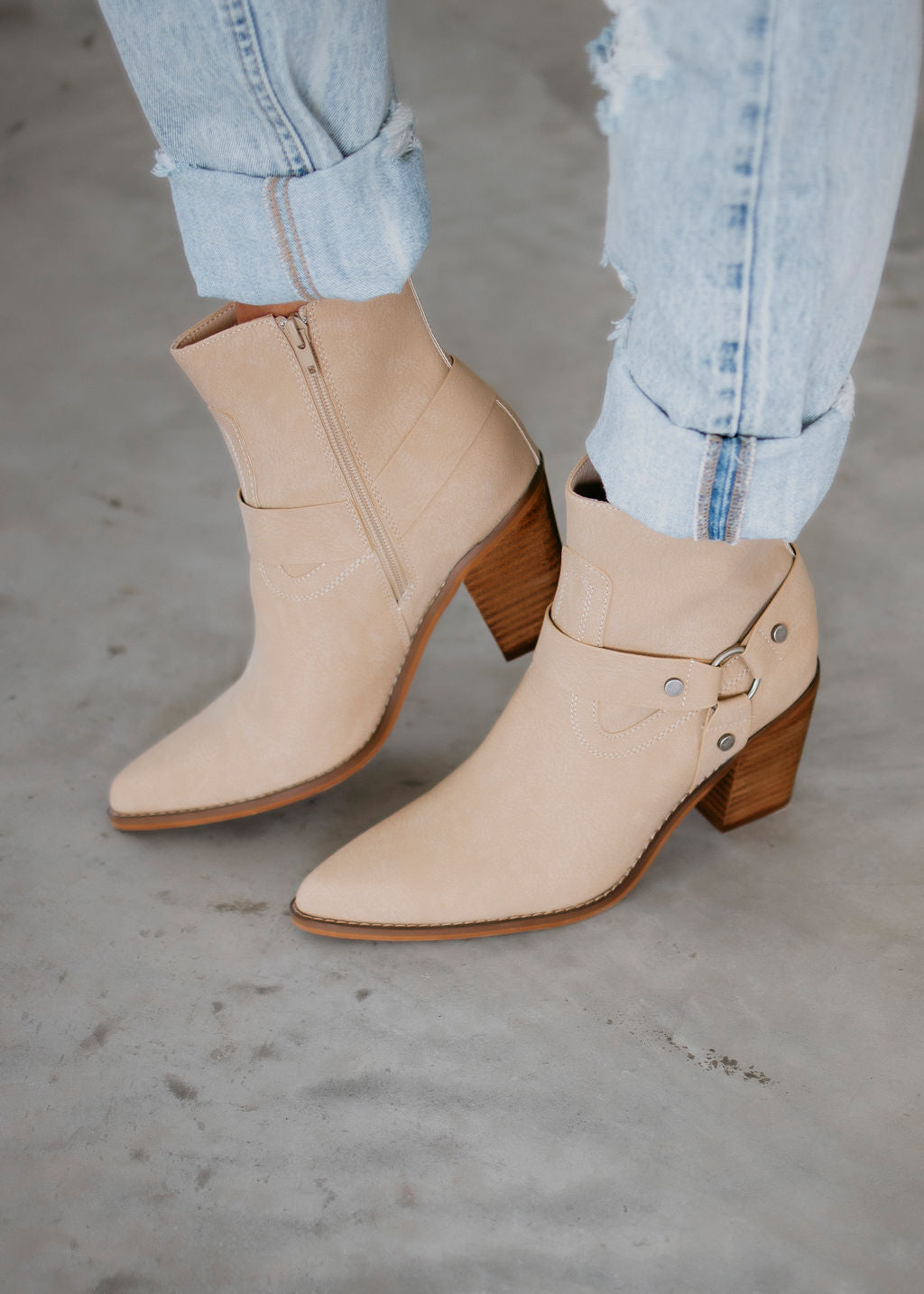 Jackson Pointed Toe Booties