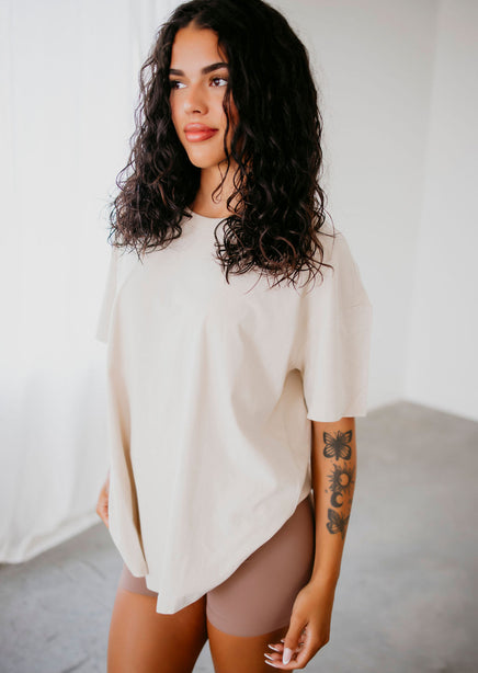 Veblen Oversized Tee by Lily & Lottie