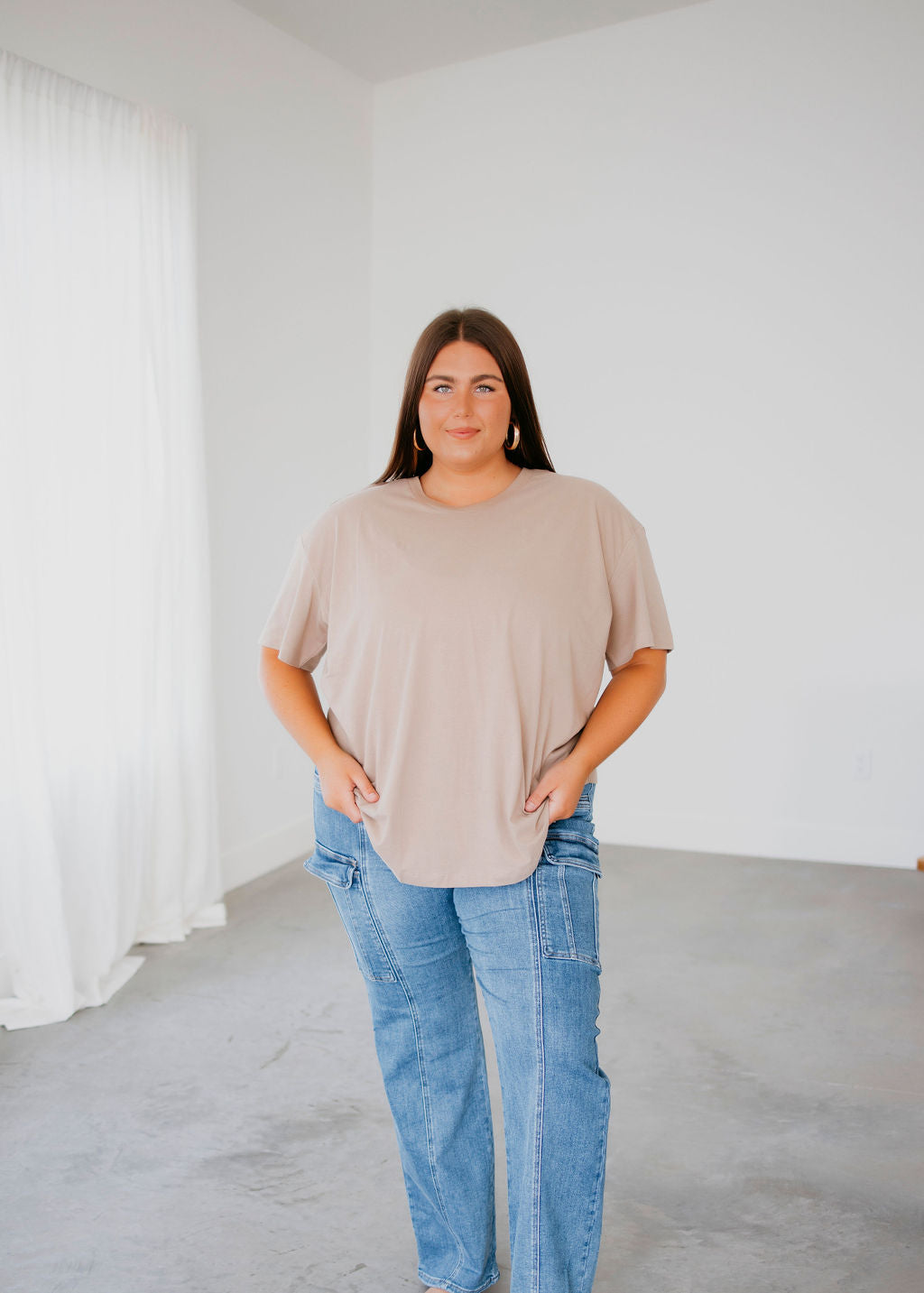 Veblen Oversized Tee by Lily & Lottie