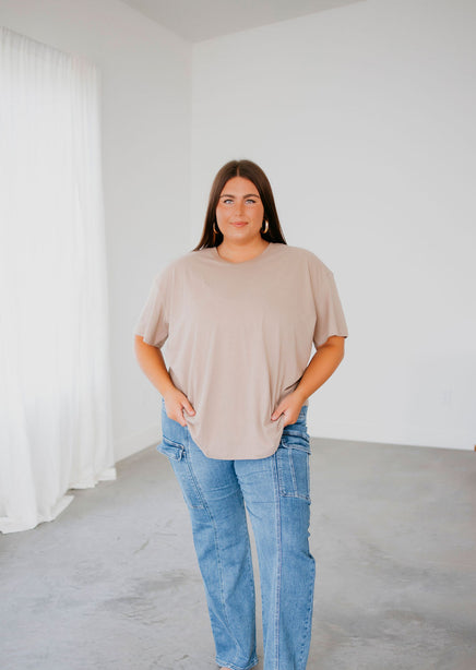 Veblen Oversized Tee by Lily & Lottie