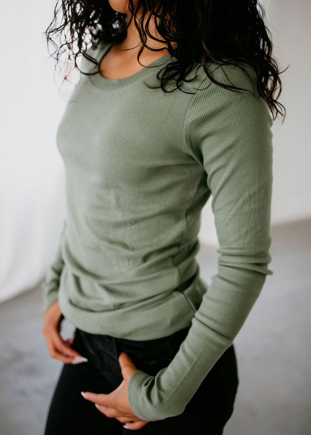 Kyra Long Sleeve Top by Lily & Lottie