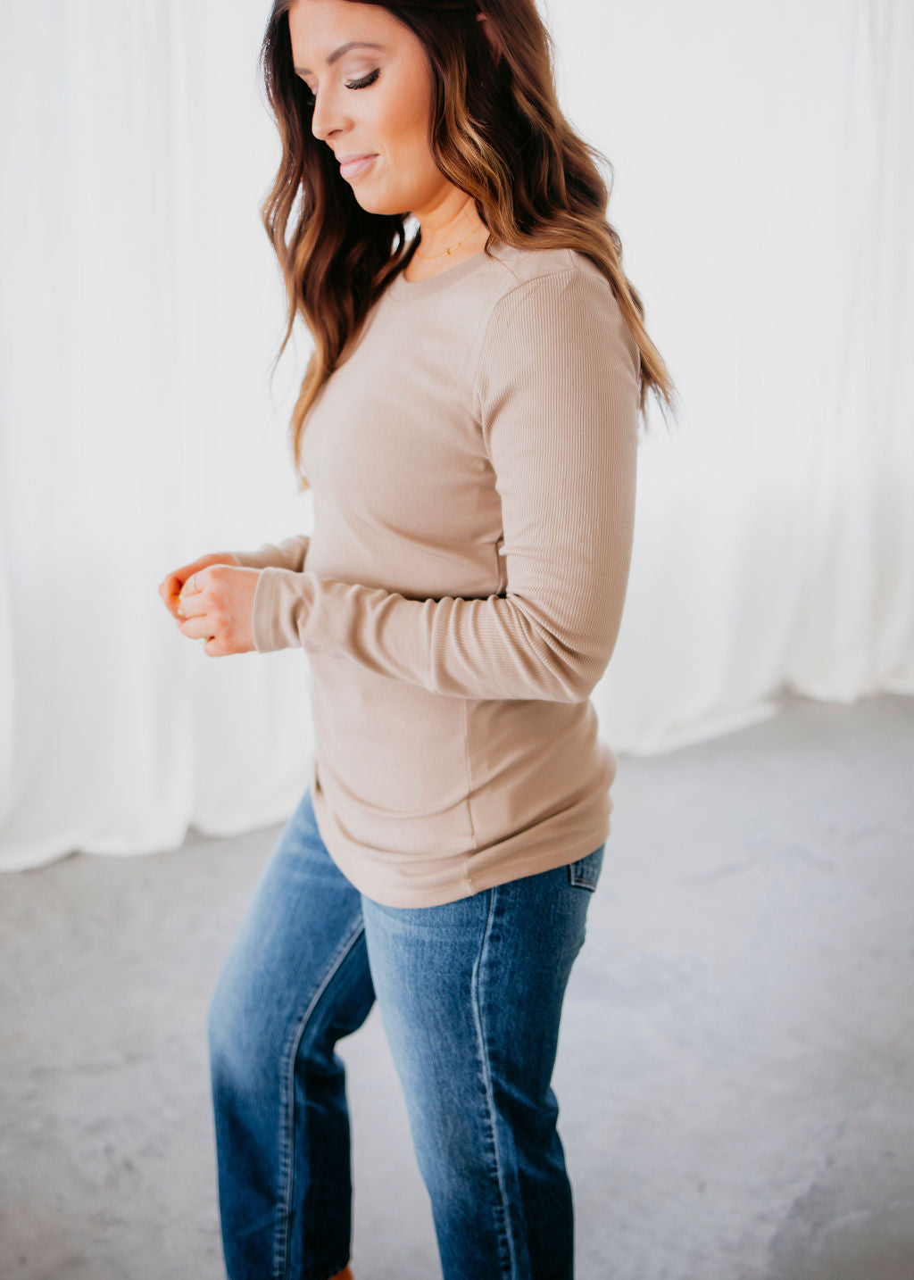 Kyra Long Sleeve Top by Lily & Lottie