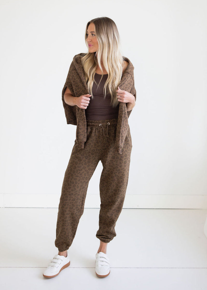 Leopard Jogger by Chelsea DeBoer