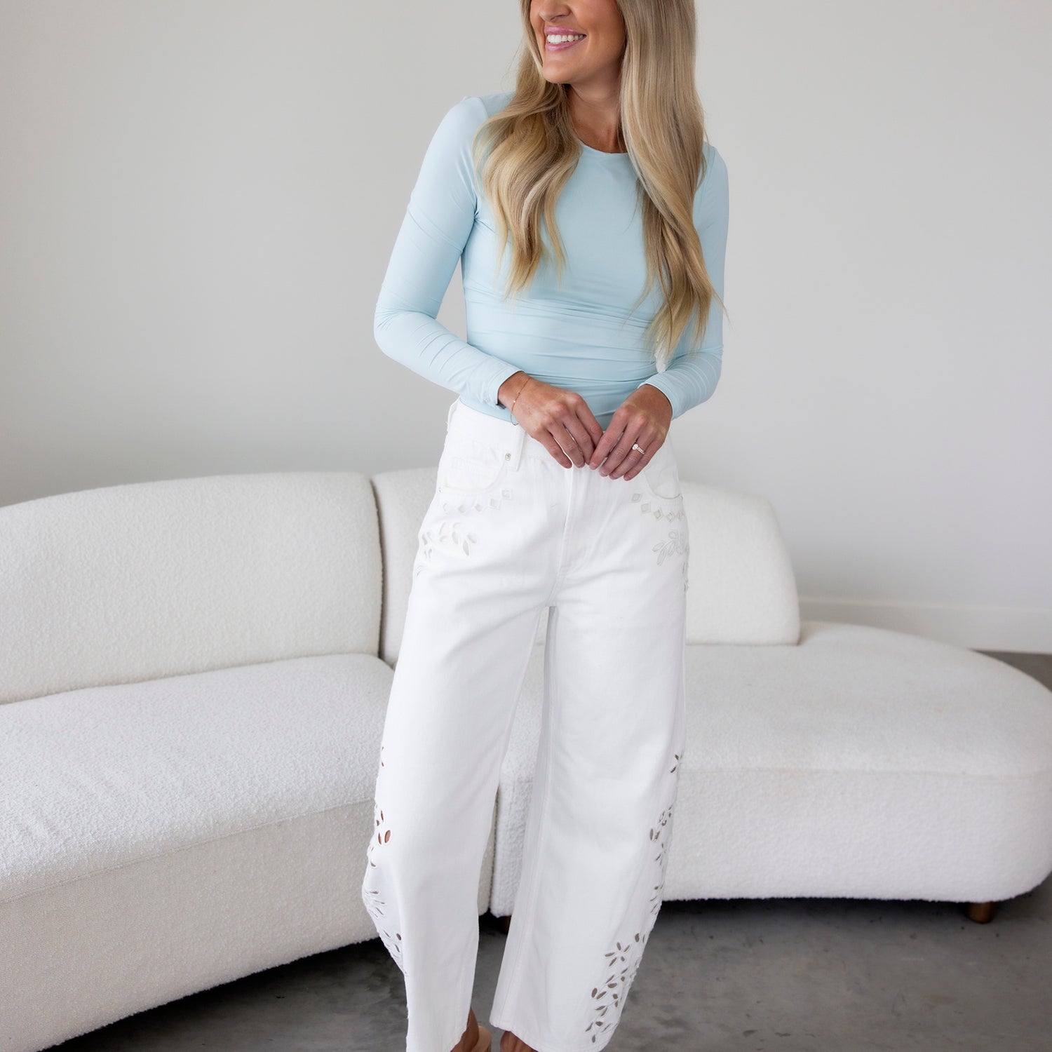 Kara Seamless Crew by Lily & Lottie