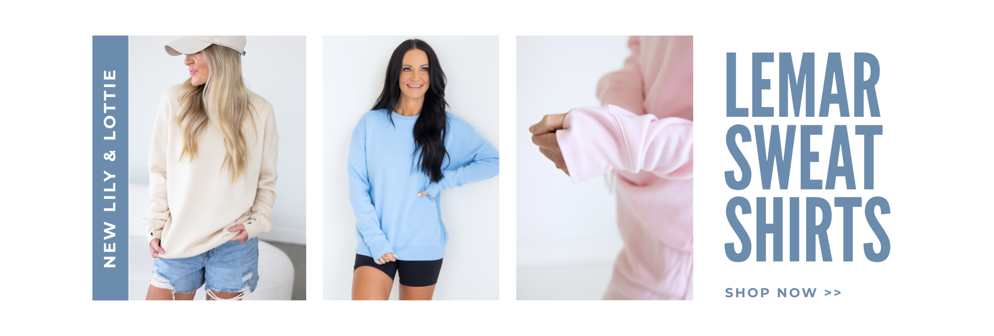 New Lily & Lottie - Lemar Sweatshirts. Shop Now.