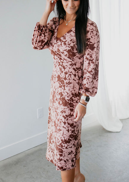 Remy Wrap Midi Dress