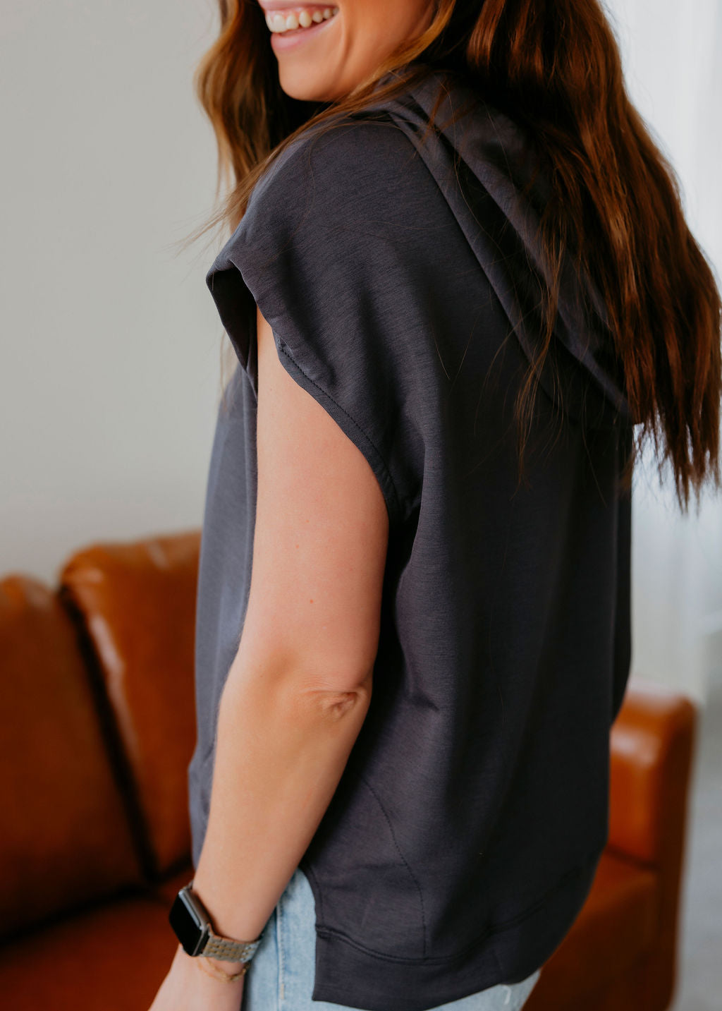 Retro Reset Sleeveless Hoodie