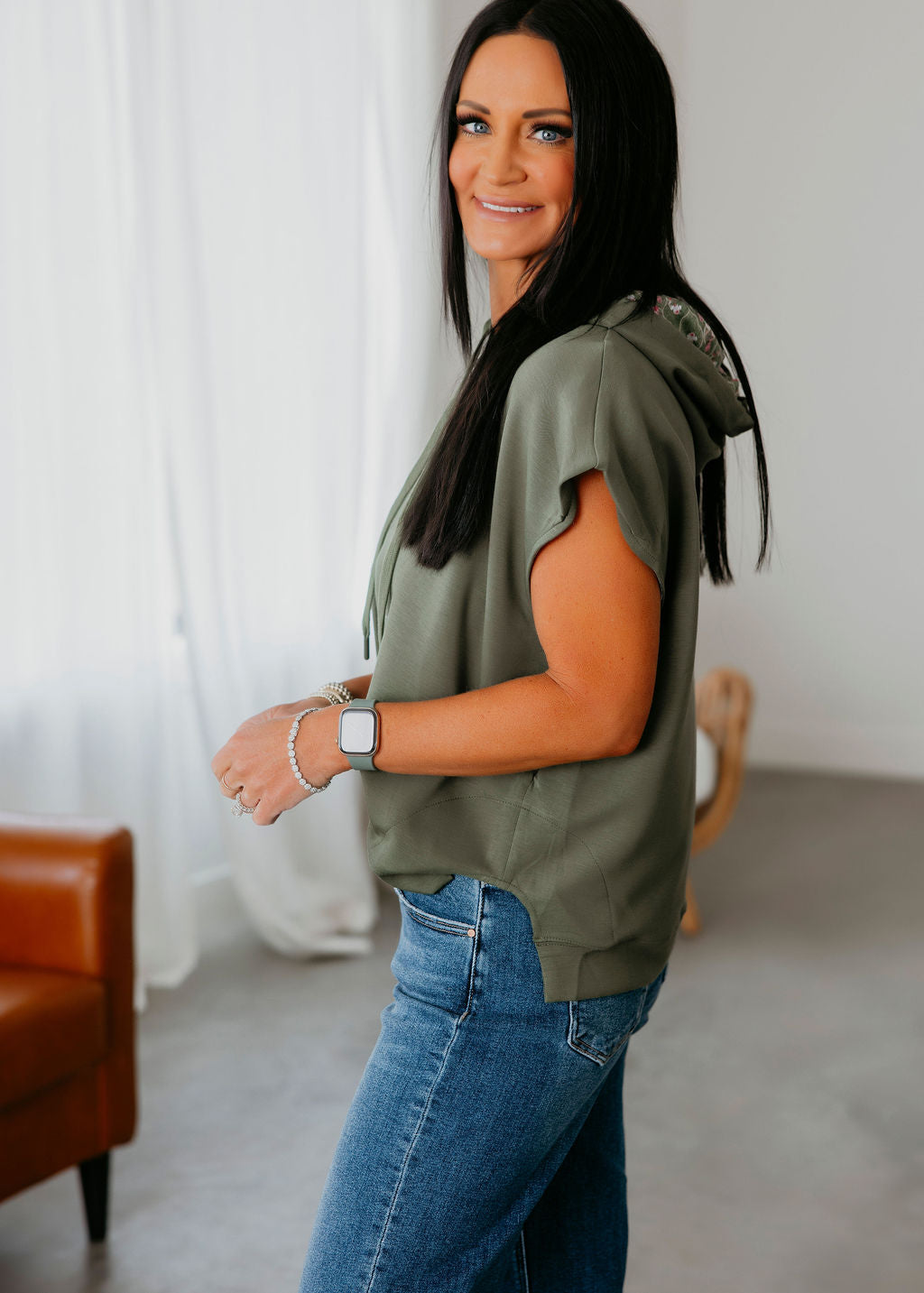 Retro Reset Sleeveless Hoodie