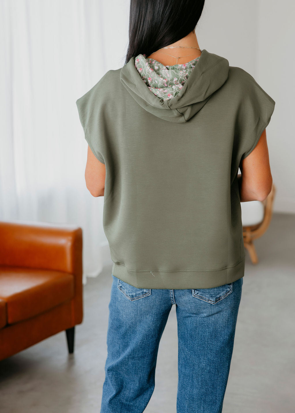 Retro Reset Sleeveless Hoodie
