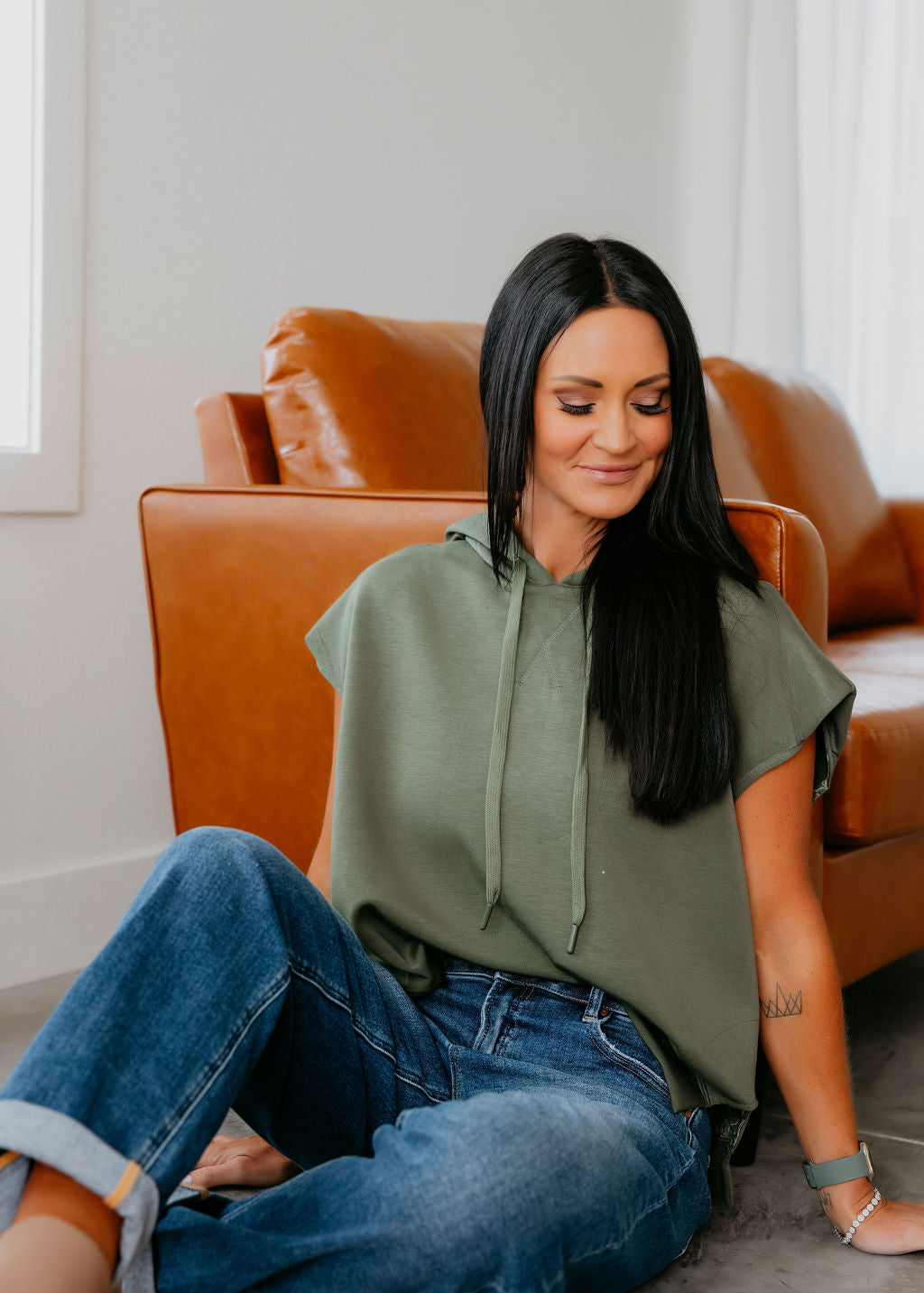 Retro Reset Sleeveless Hoodie