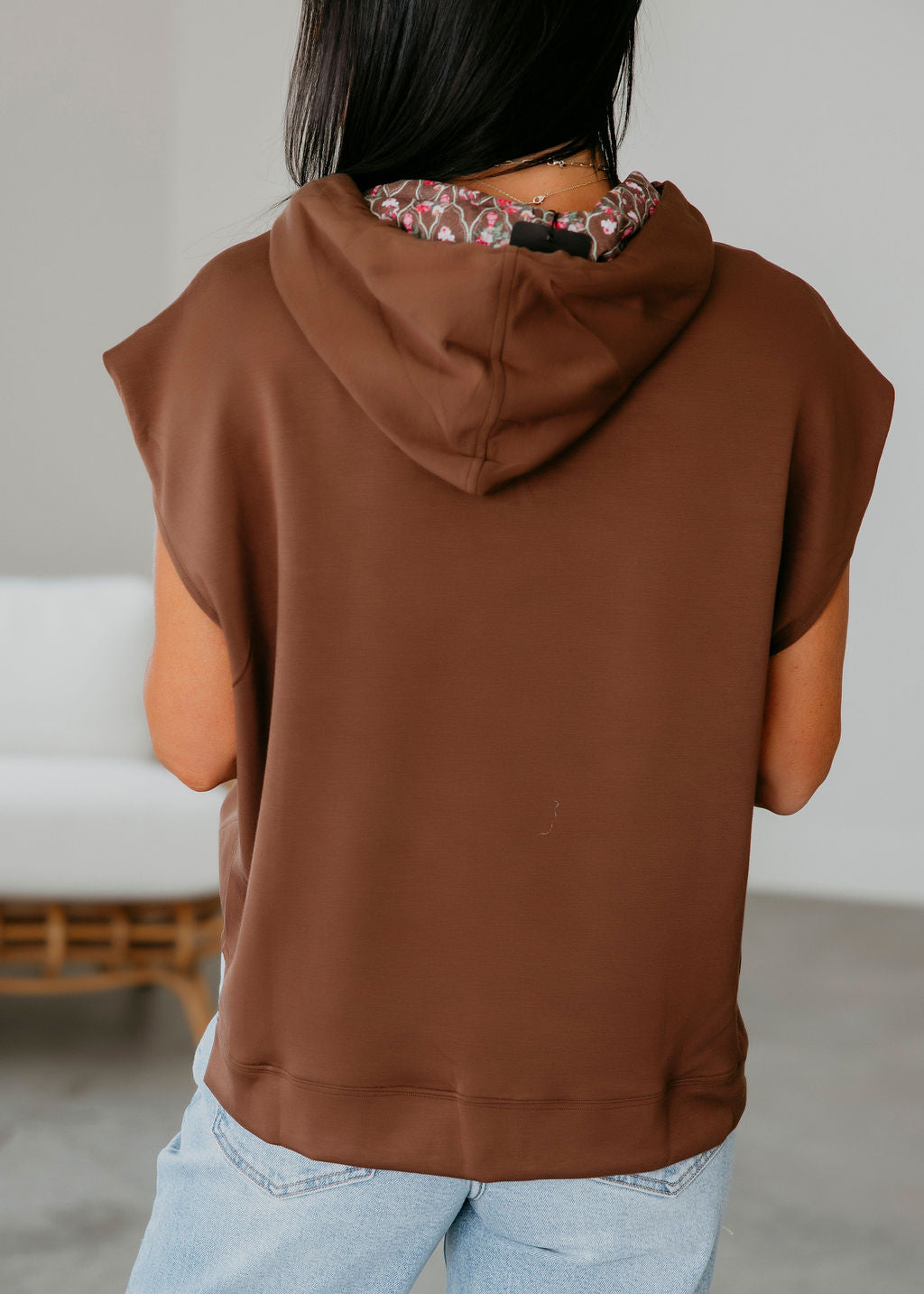 Retro Reset Sleeveless Hoodie