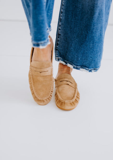 Steve Madden Rafe Suede Loafer Mule product view