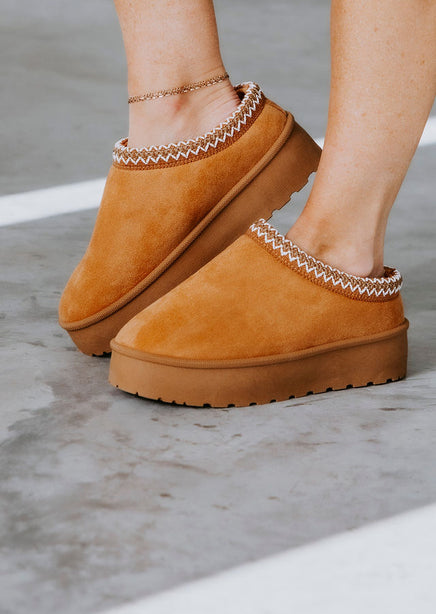 Eva Embroidered Platform Mules product view