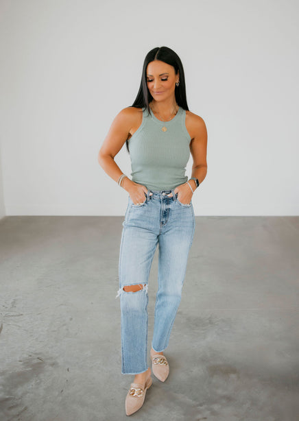 Lakelyn Ribbed Knit Tank product view