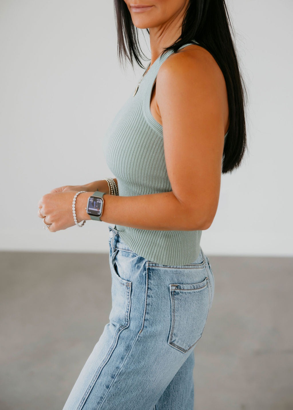 Lakelyn Ribbed Knit Tank