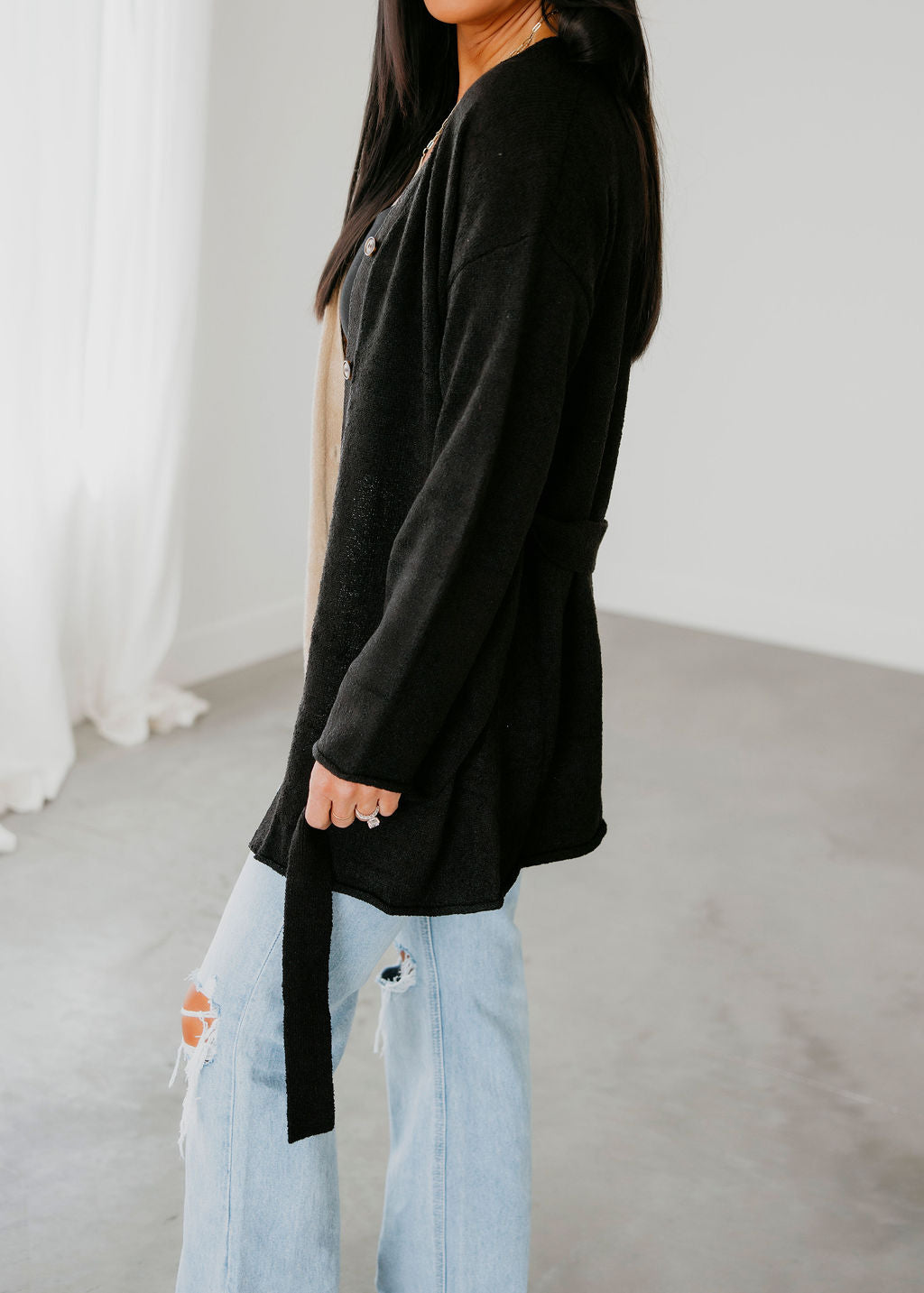 Crista Colorblock Knit Cardigan