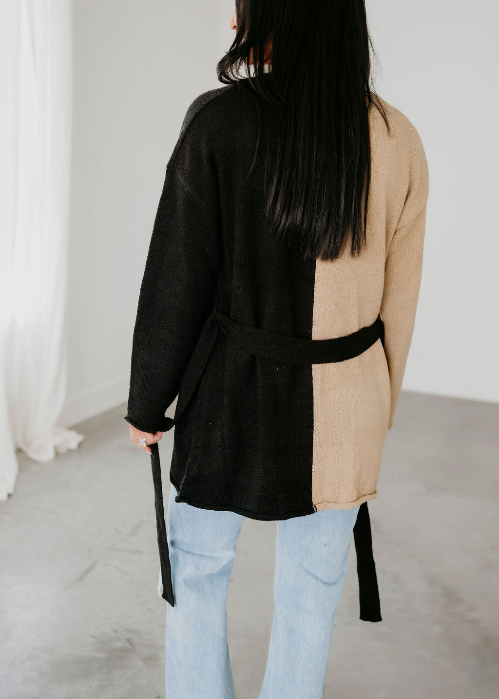 Crista Colorblock Knit Cardigan