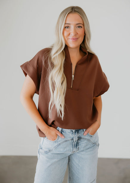 Keller Half Zip Top product view