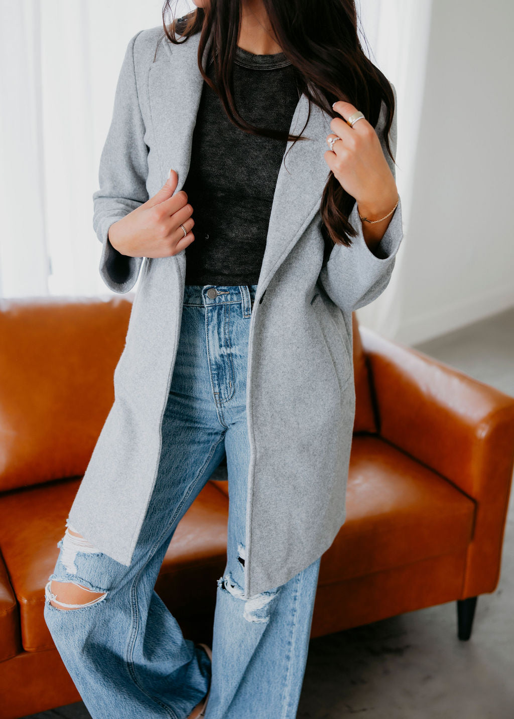 Charlise Pocketed Coat