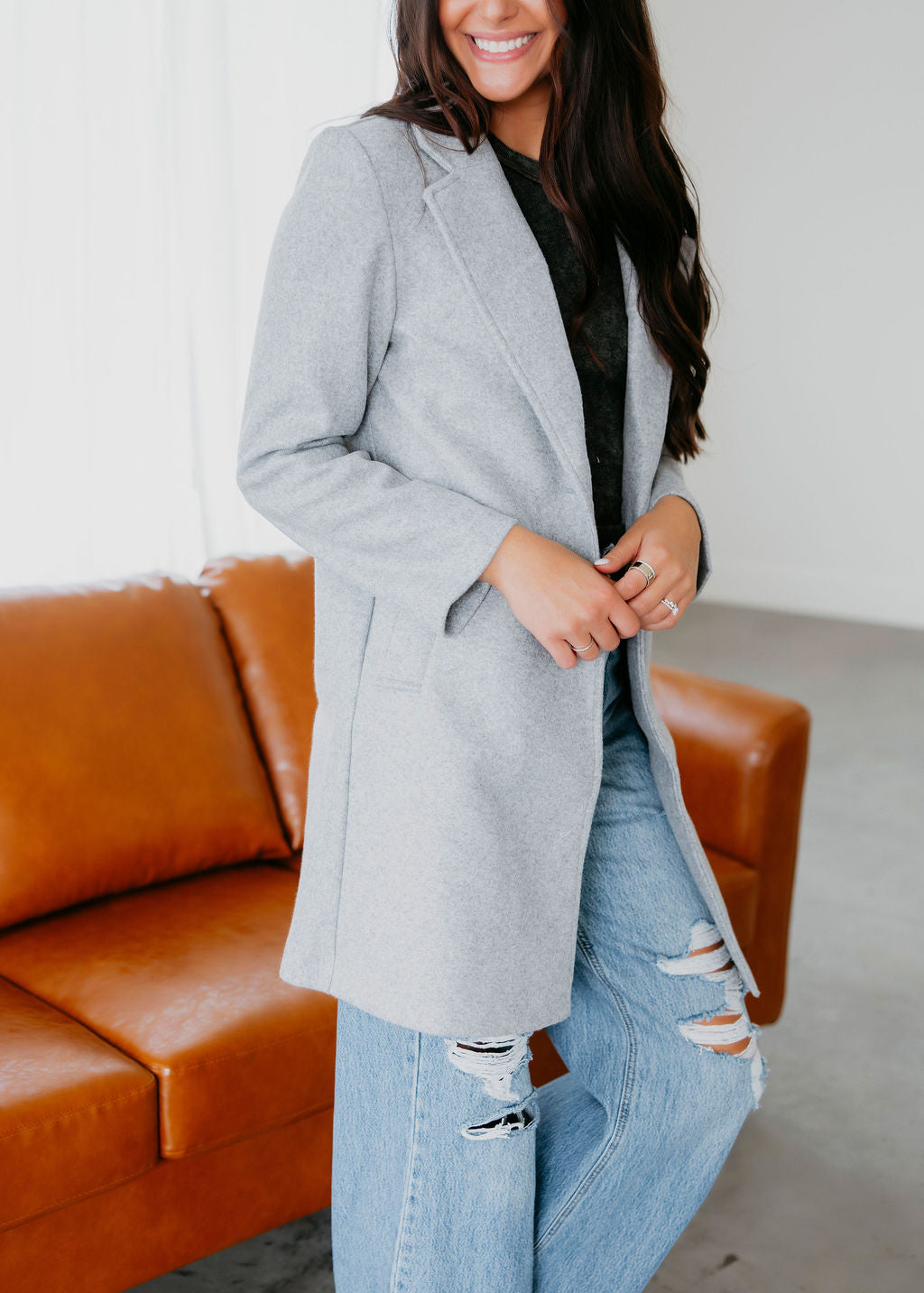 Charlise Pocketed Coat