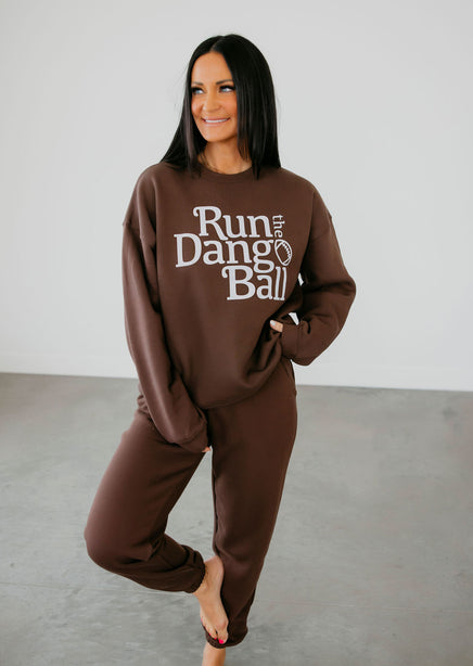 Run The Dang Ball Graphic Crew product view