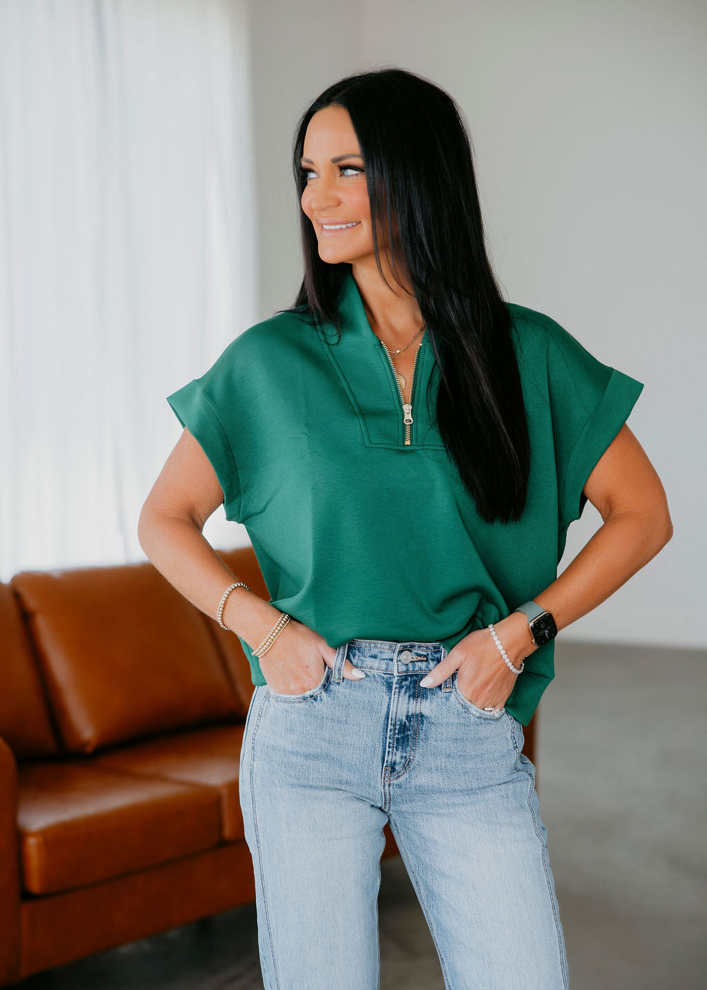 image of Keller Half Zip Top