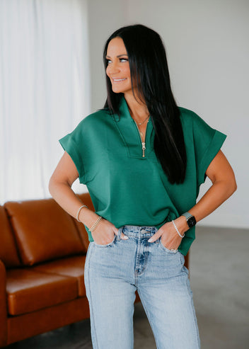 Keller Half Zip Top