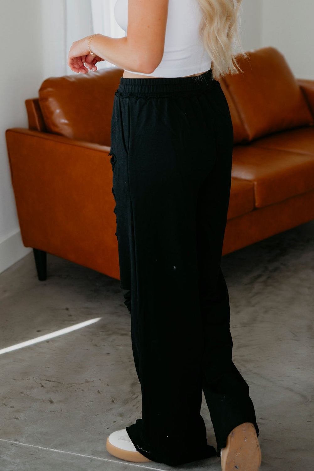 Allyn Distressed Sweatpants