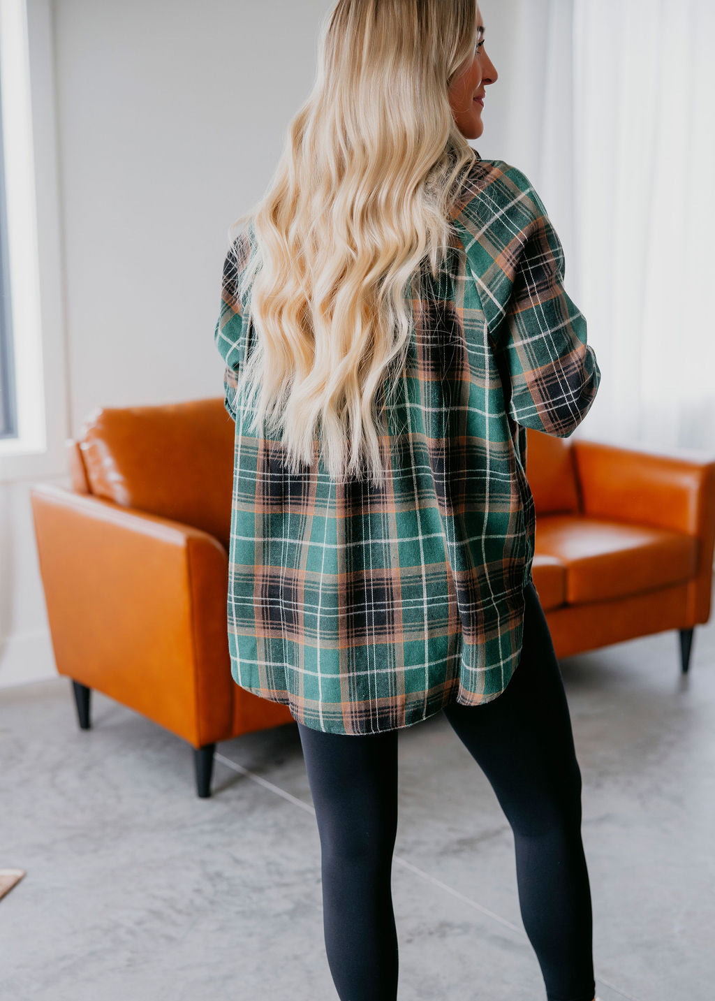Katie Plaid Top
