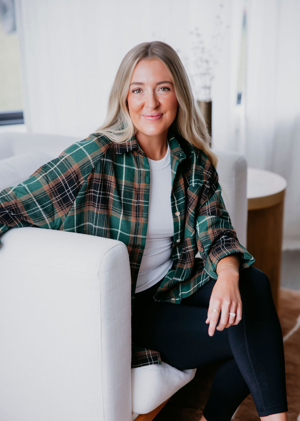 image of Katie Plaid Top