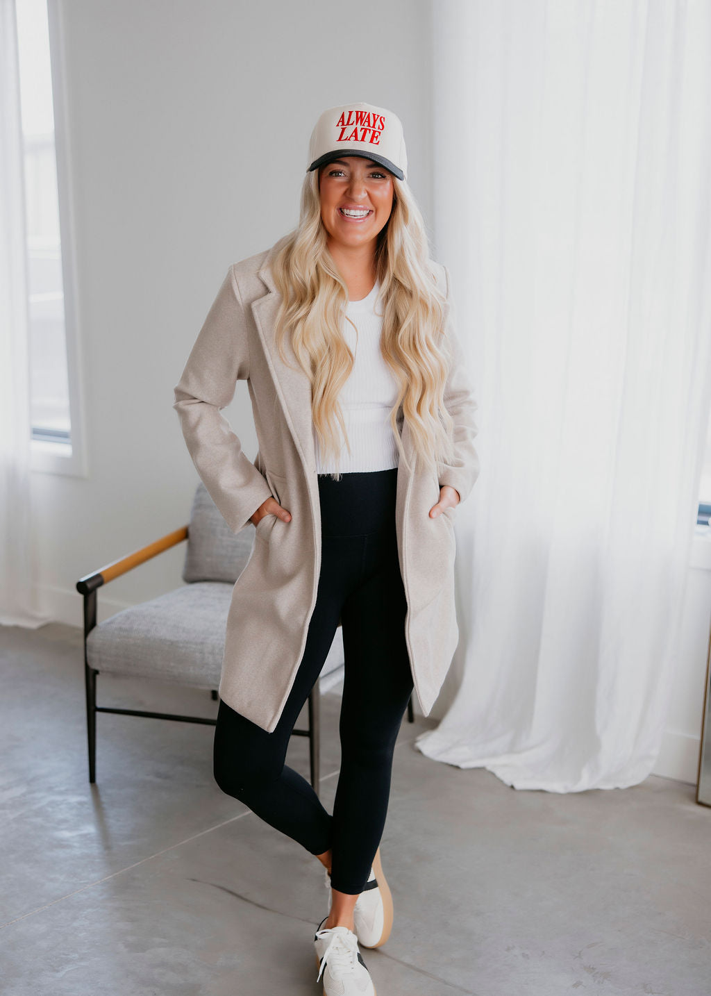 Charlise Pocketed Coat