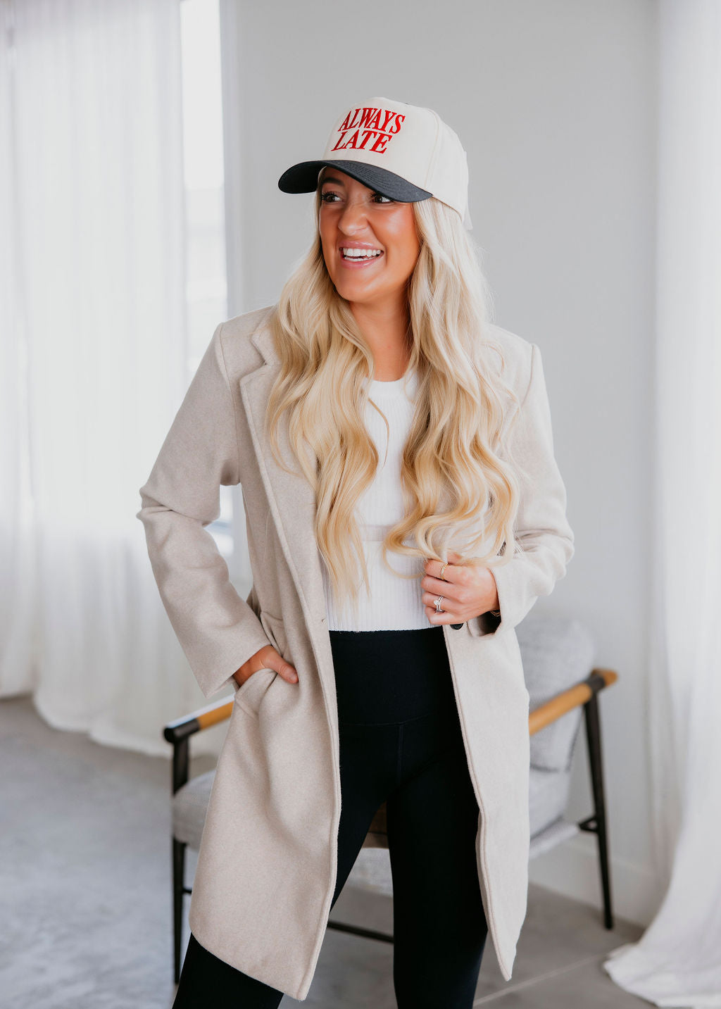 image of Charlise Pocketed Coat