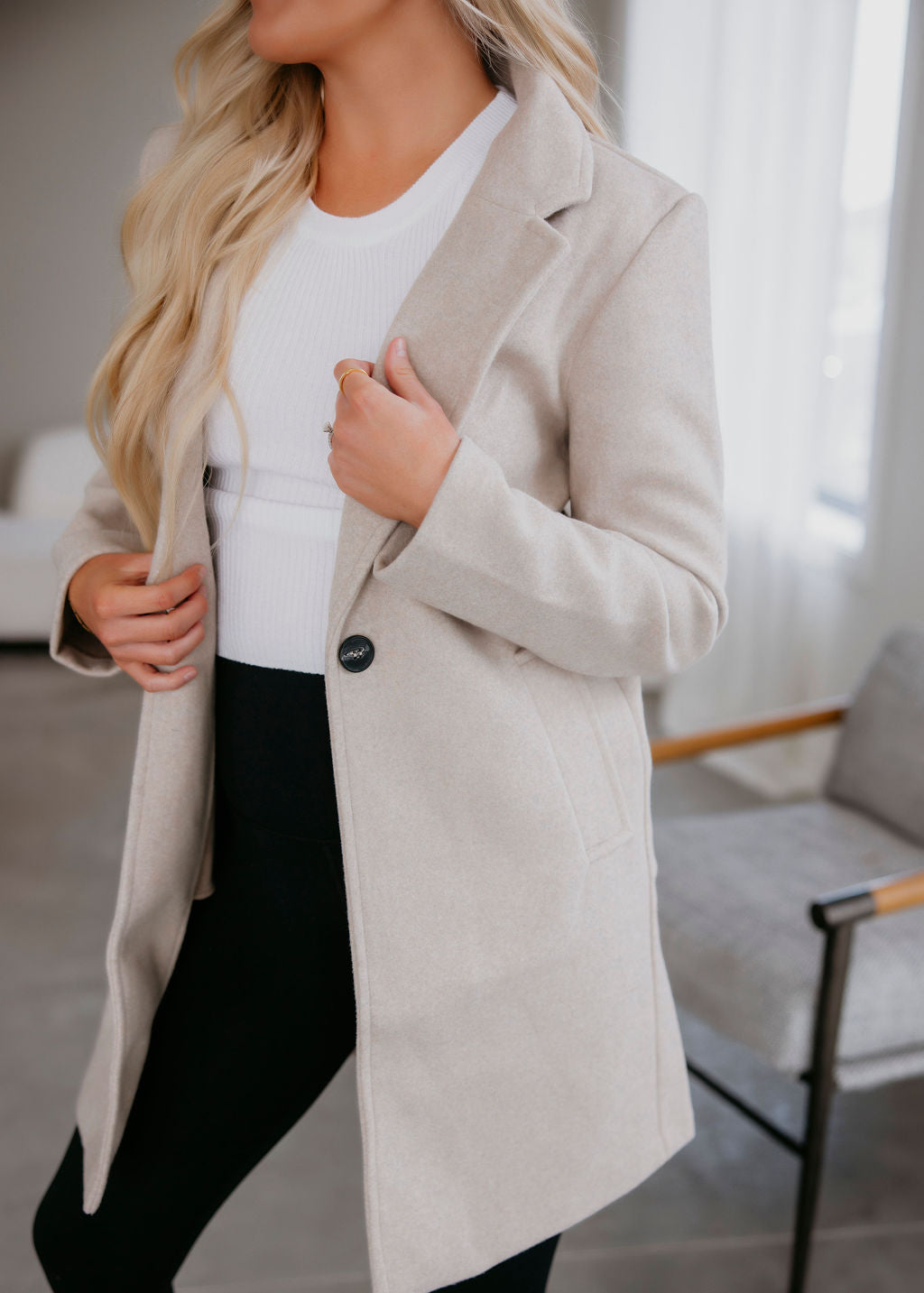 Charlise Pocketed Coat