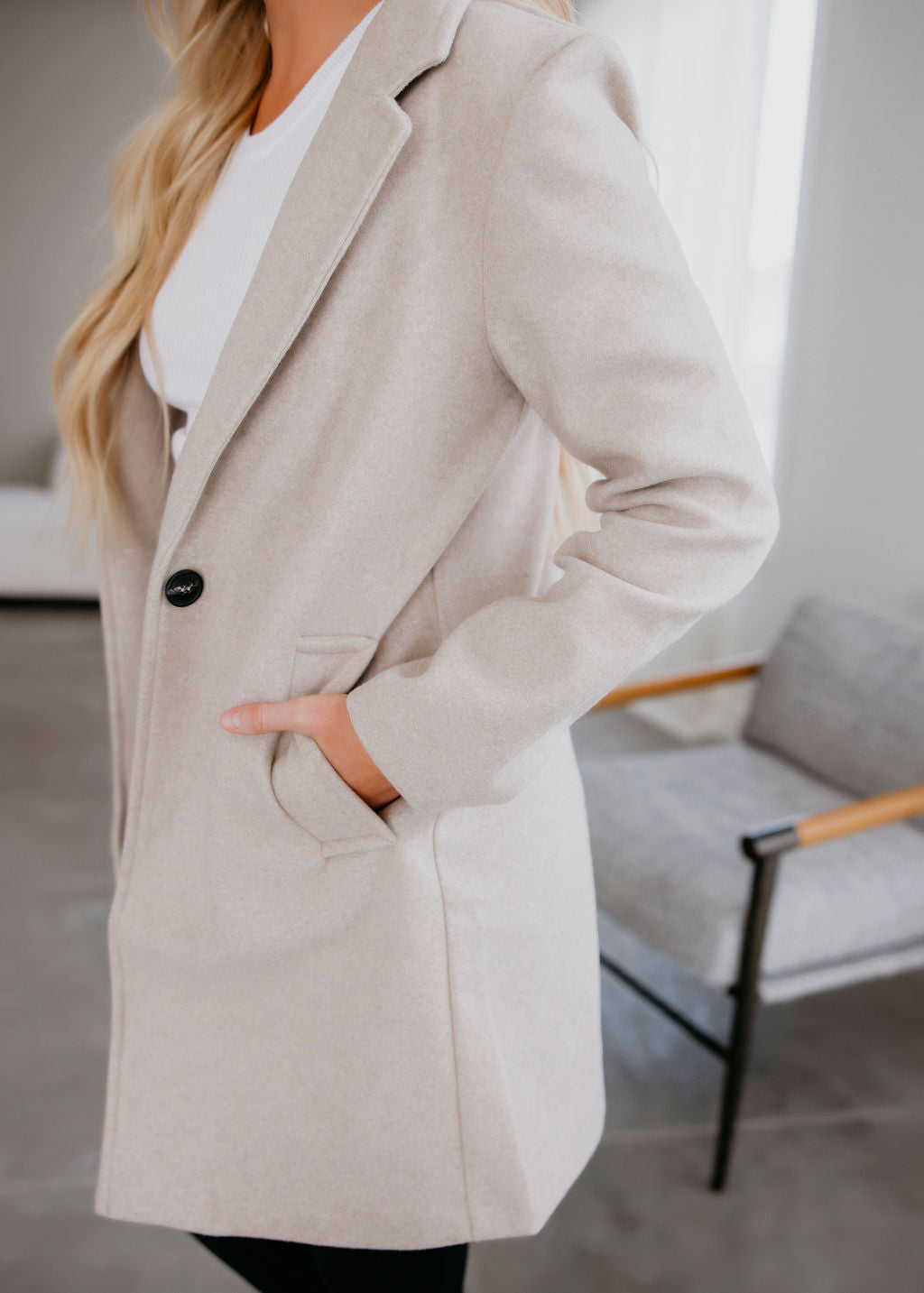 Charlise Pocketed Coat