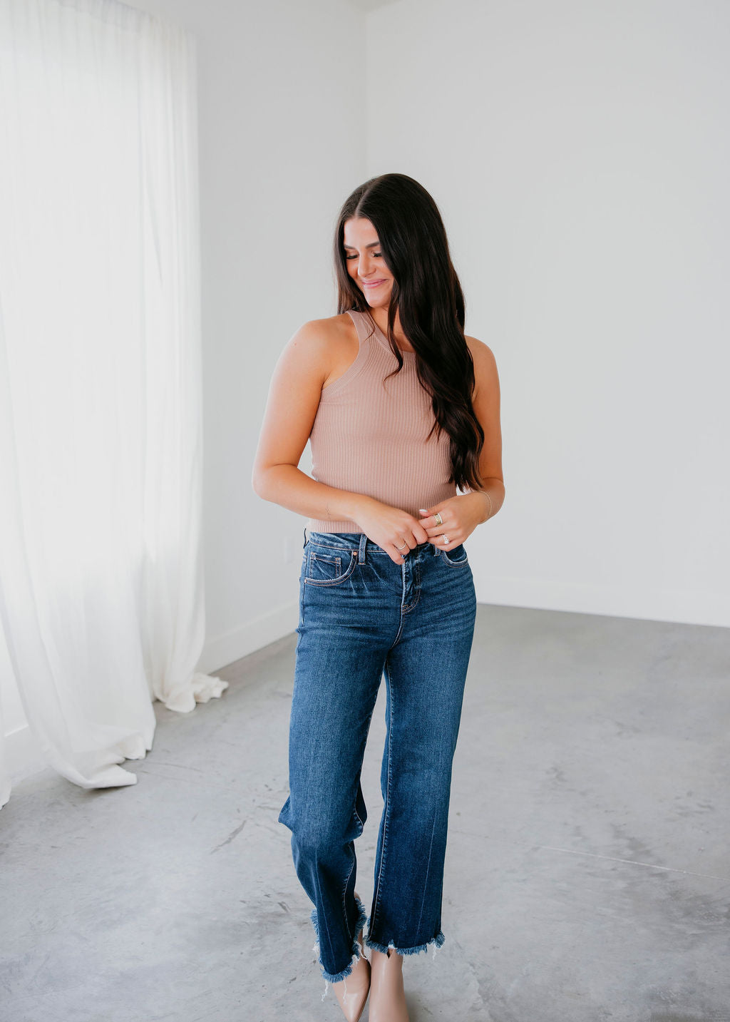 Lakelyn Ribbed Knit Tank