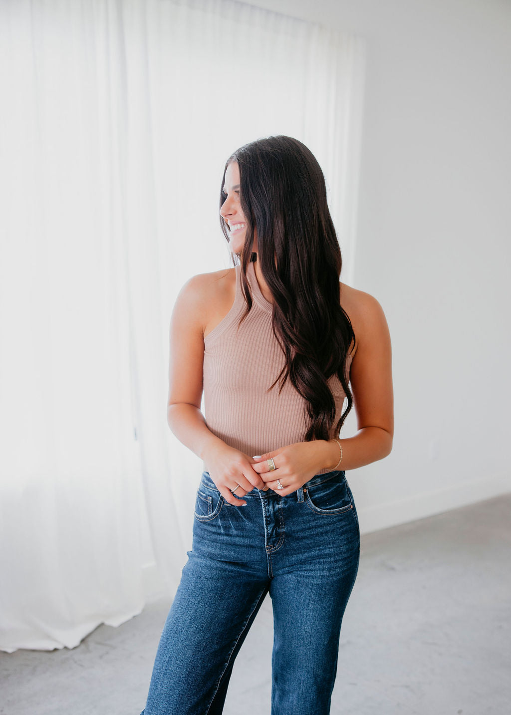 Lakelyn Ribbed Knit Tank